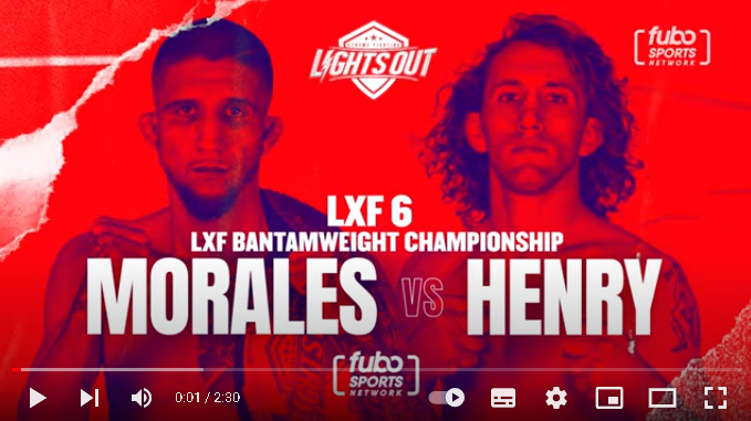 Lights Out Extreme Fighting Bantamweight Title Fight Highlights | Albert Morales vs Victor Henry