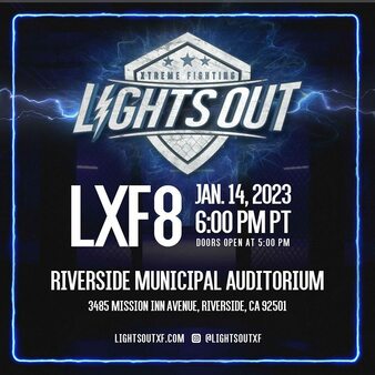 Lights Out Xtreme Fighting LXF8 Results