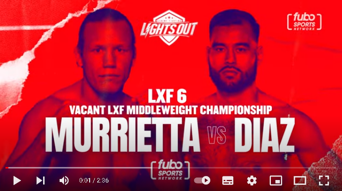 Lights Out Extreme Fighting Middleweight Title Fight Highlights | Moses Murrietta vs Ozzy Diaz